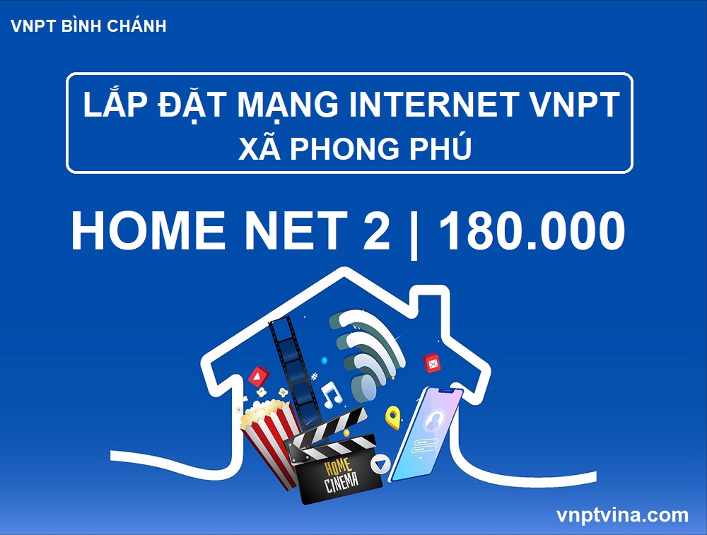 Lắp mạng internet VNPT xã Phong Phú - Huyện Bình Chánh