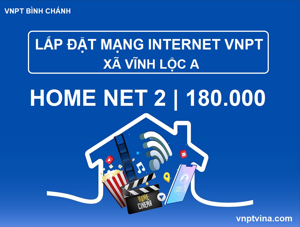 Lăp mạng internet VNPT xã Vĩnh Lộc A huyện Bình Chánh