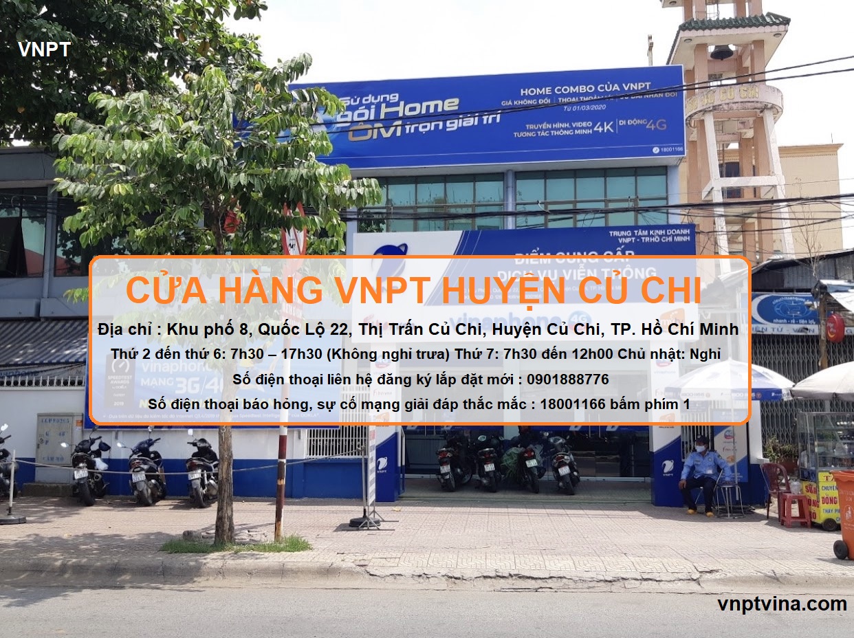 Cửa hàng VNPT huyện Củ Chi TPHCM
